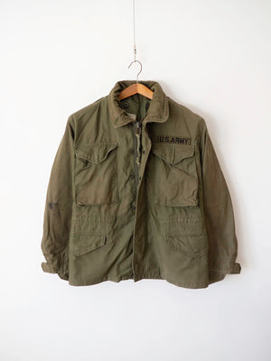 Giacca M65 anni '80 con toppa U.S. ARMY, vista posteriore