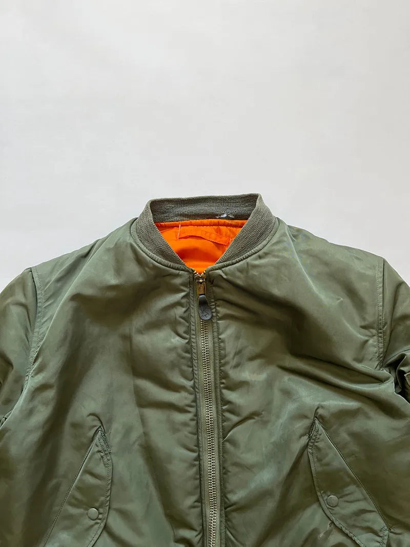 1973 USAF MA-1 Bomber Jacket - L