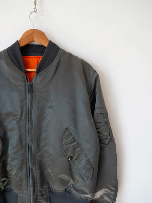 80s MA1 Bomber Jacket Corinth MFG - M/L