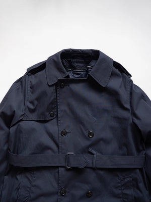 US Air Force Blue Trench Coat - L