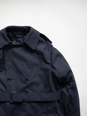 US Air Force Blue Trench Coat - L