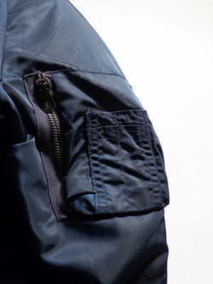 Parka civil N3B bleu années 70 - M