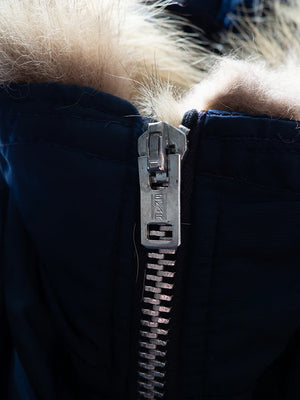 Parka civil N3B bleu années 70 - M