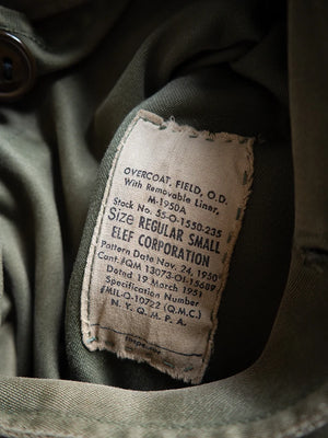 1950s US Army Overcoat M-1950A - Regular Small
