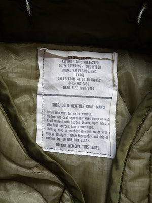 70s US Army M65 Liner - L