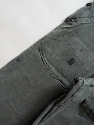 60s 70s Swiss Army Denim Work Pants - W36 L34