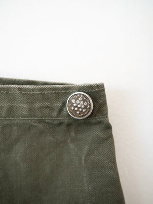 Etichetta originale Trousers Fireman's Turnout con riferimento a Plattsburgh N.Y.