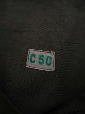 Etichetta originale di taglia C50 dell'esercito svedese