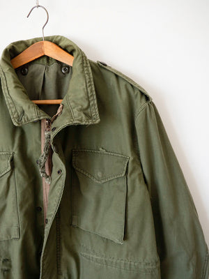 80s US Army M65 Field Jacket - Large Regular