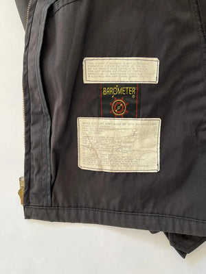 80s US Navy Light Jacket Black - XL