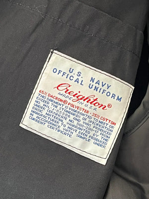 80s US Navy Light Jacket Black - XL