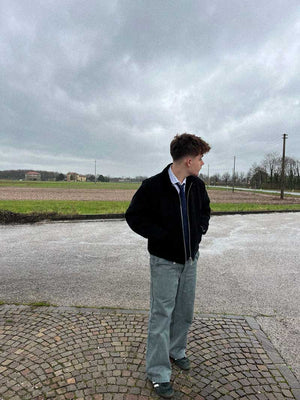 Swiss Denim Work trousers produced from the 50s to the 90s by the SSwiss Army Denim Work Pants produced from the 50s to the 90s. Fatigue pants that contain all the essence of vintage workwear. Durable, quality cotton. 