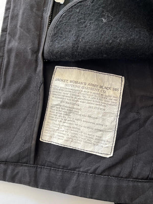 80s US Navy Light Jacket Black - M