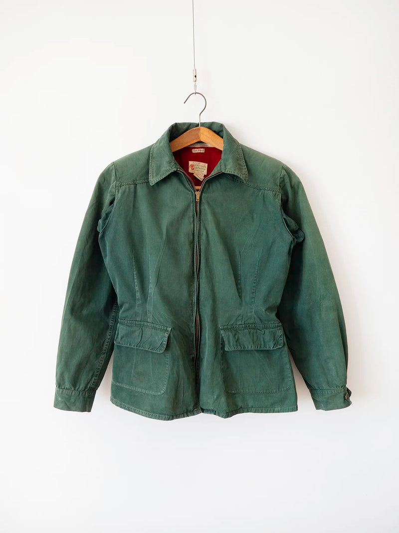 1940s Abercrombie & Fitch Byrd Cloth Jacket - S