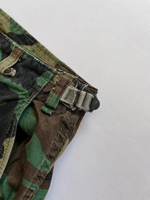 Pantalon US Army Ripstop Woodland années 80 - M Regular