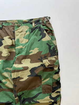 Pantalon US Army Ripstop Woodland années 80 - M Regular
