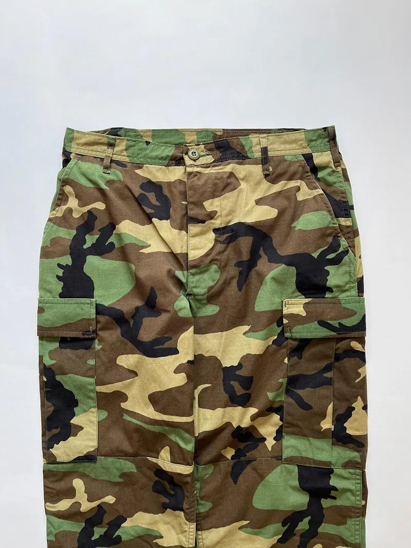 00s Woodland Ripstop US Army Pants - M Regular