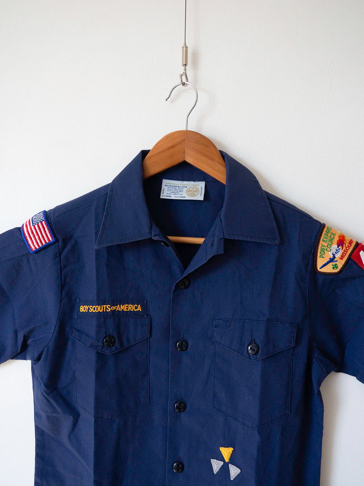 Chemise des Boy Scouts of America des années 90 - S