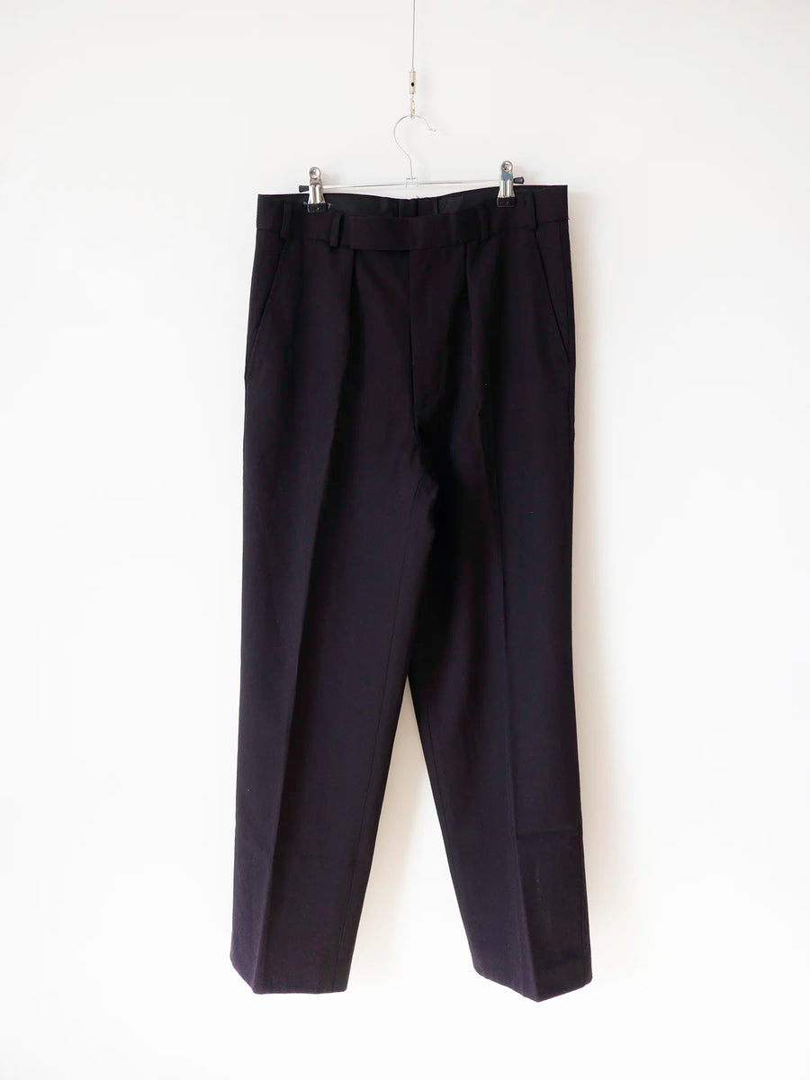 Pantaloni in misto lana dell'esercito britannico neri