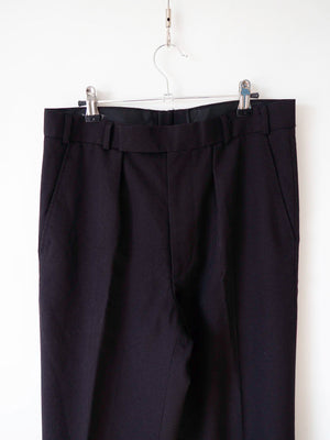 Pantaloni in misto lana dell'esercito britannico neri
