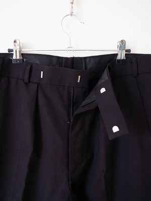 Pantaloni in misto lana dell'esercito britannico neri