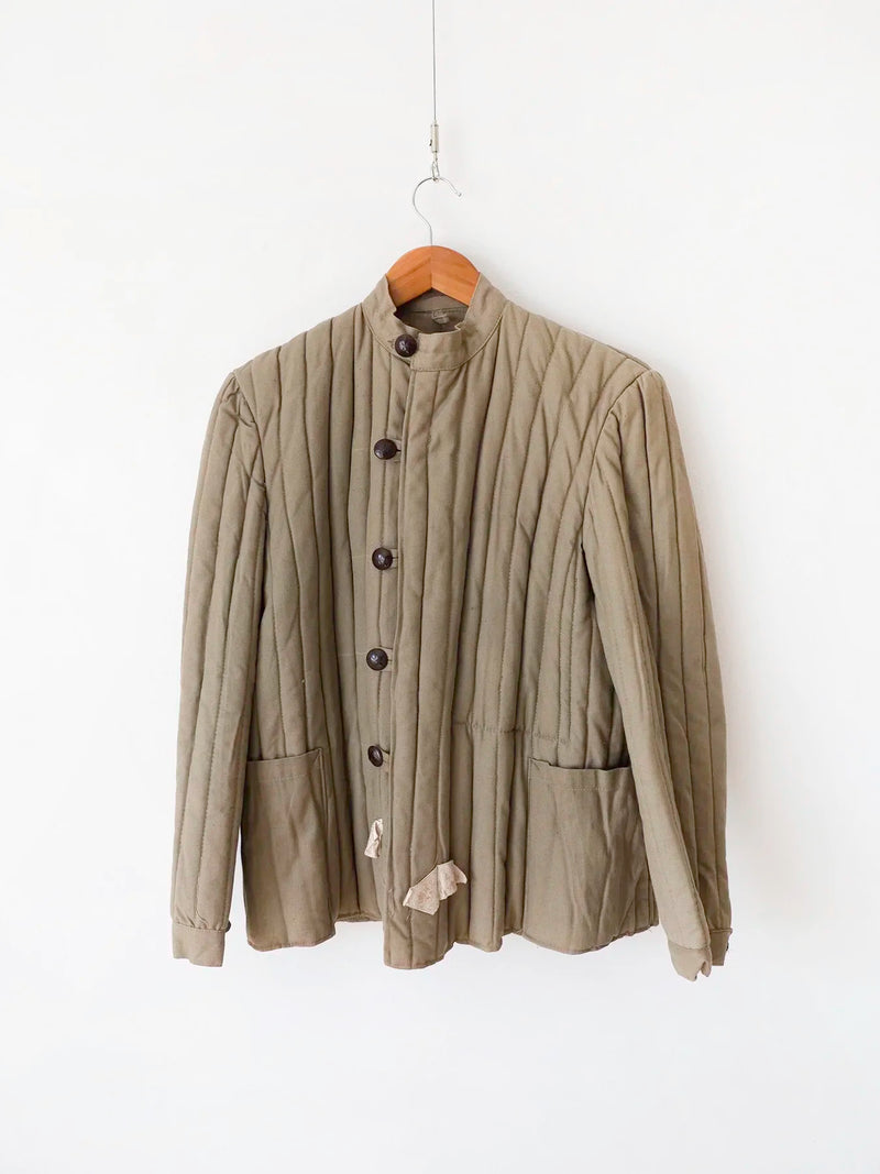50s Bulgarian Telogreika Jacket - M