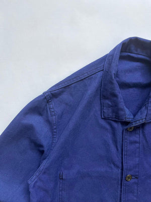 80s French work jacket - L