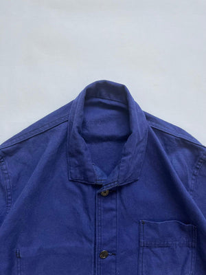 80s French work jacket - L