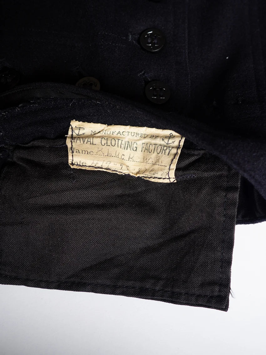 Pantalon Cracker Jack de la marine américaine des années 40 (Seconde Guerre mondiale) - W29 L32