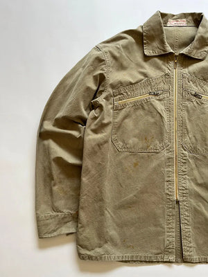 Veste de cycliste française des années 60 La Cigogne Beige - L