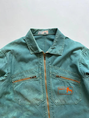 Veste cycliste française des années 60 La Cigogne - M