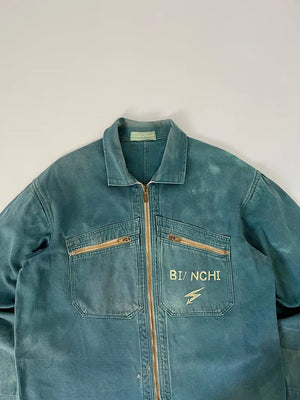 60s French Cyclist Jacket La Cigogne - L