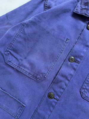 80s French work jacket - M