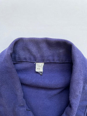 80s French work jacket - M