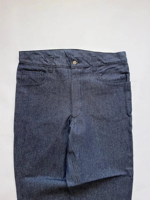 90s Italian Navy Raw Denim - W34 L32