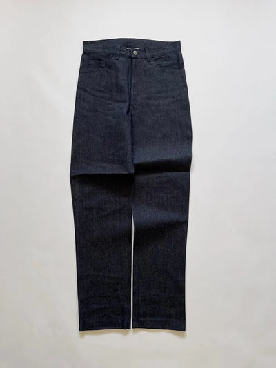 Denim brut bleu marine italien des années 90 - W30 L32