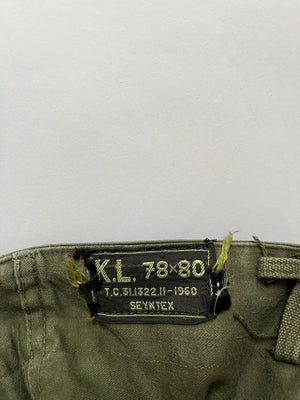60s Dutch Army cargo pant 31x32