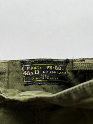 59s Dutch Army cargo pant W31 L32