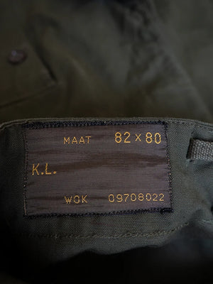 60s Dutch Army Cargo Pant - W32 L34