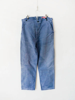 50s 60s Livrador Moleskin Trousers - W32 L30