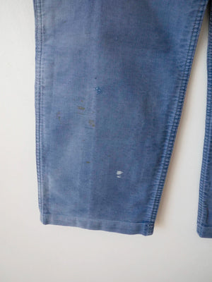 50s 60s Livrador Moleskin Trousers - W32 L30
