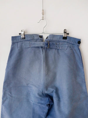 50s 60s Livrador Moleskin Trousers - W32 L30