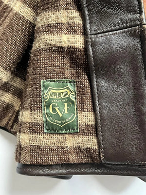 60s GVF French Leather Jacket - XL