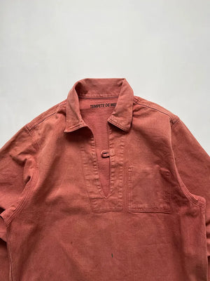 80s Fisherman Smock Salmon - XL