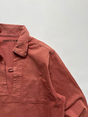 80s Fisherman Smock Salmon - XL