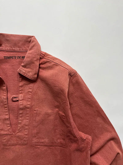 80s Fisherman Smock Salmon - XL