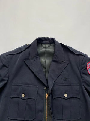 70s Amarillo Fire Department Jacket - L