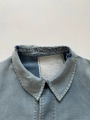 1960s Faded French Work Jacket - M