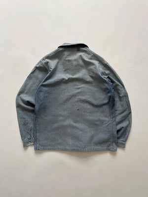 1960s Faded French Work Jacket - M