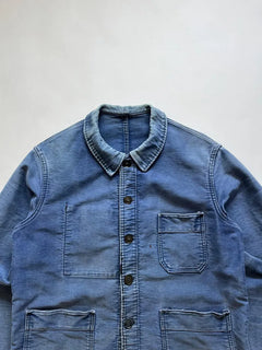 50s Moleskin Work Jacket Adolphe Lafont - M | Refade Studios